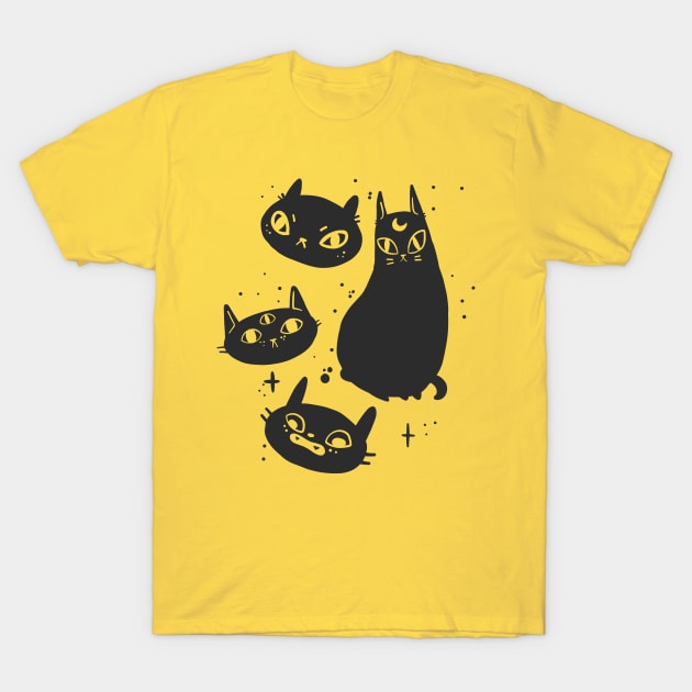 Cats. Just Some Weird Cats. T-Shirt by cellsdividing